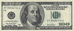 2003A $100 bill