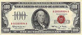 1966 $100 Bill